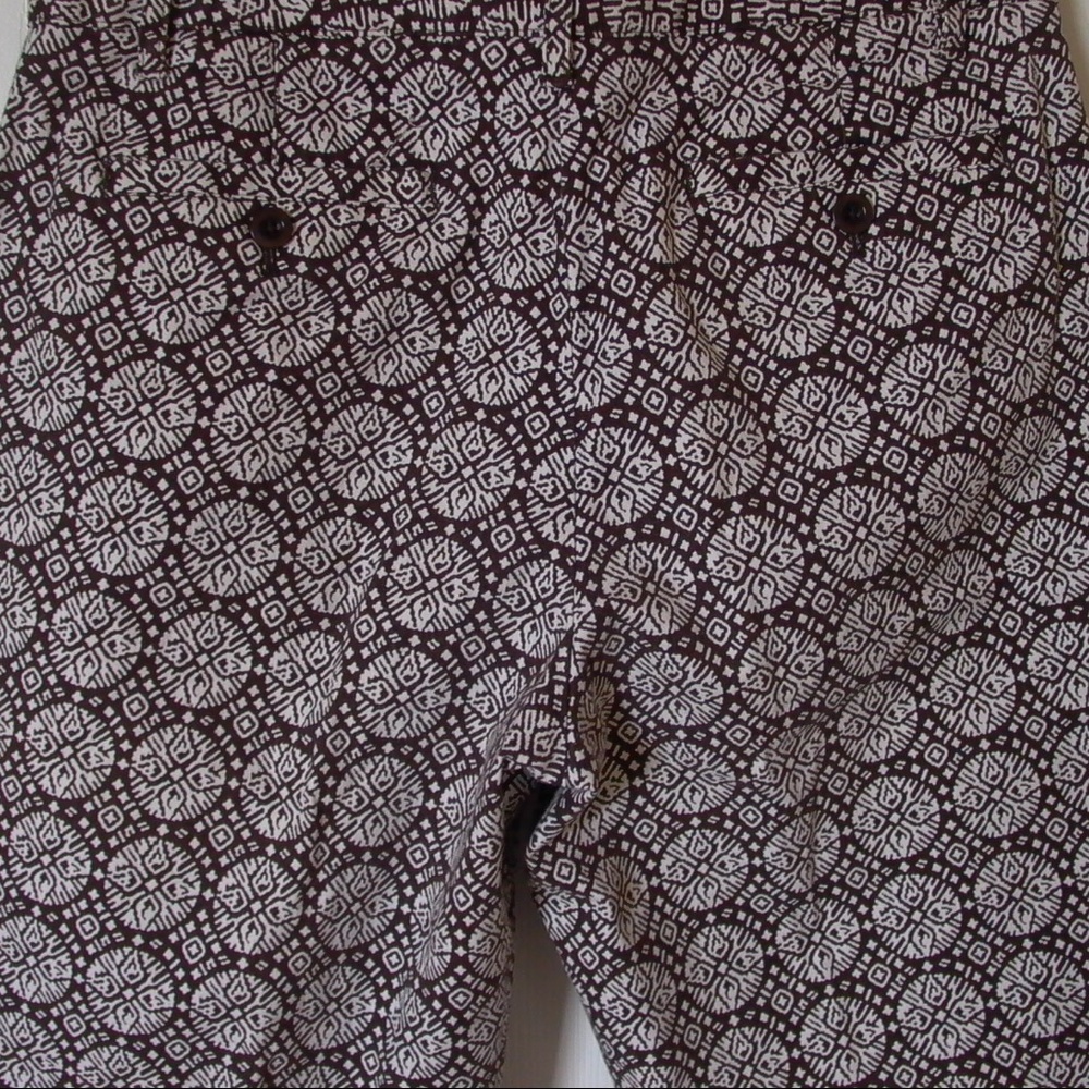 -SOLD- Talbots Bermuda Shorts Stretch Patterned - Picture 6 of 7
